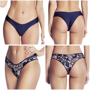 NWT, Maaji Blue Depth Cascade bikini bottoms, M